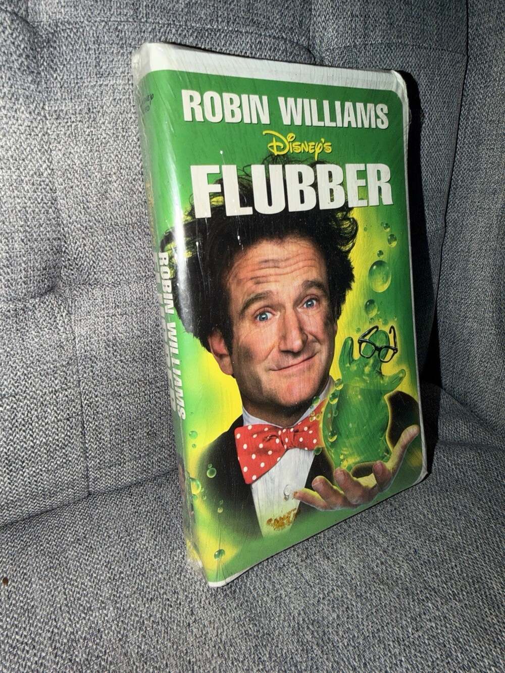 SEALED retro Robin Williams, Disney’s “Flubber” (VHS, 1998)